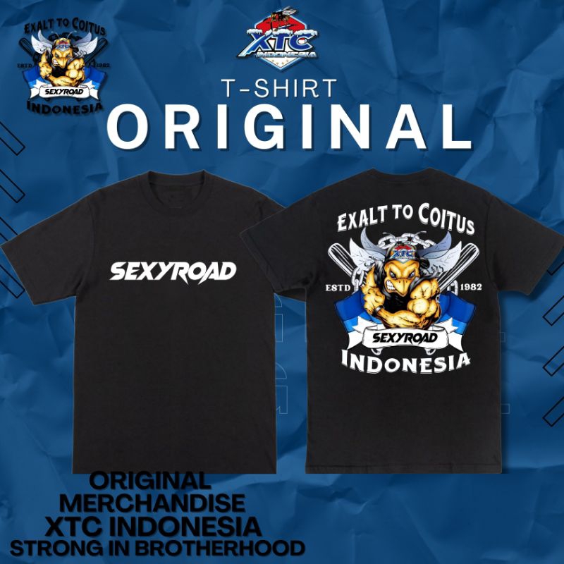 Kaos Original XTC Indonesia Cotton Combad 24s Berlabel Resmi
