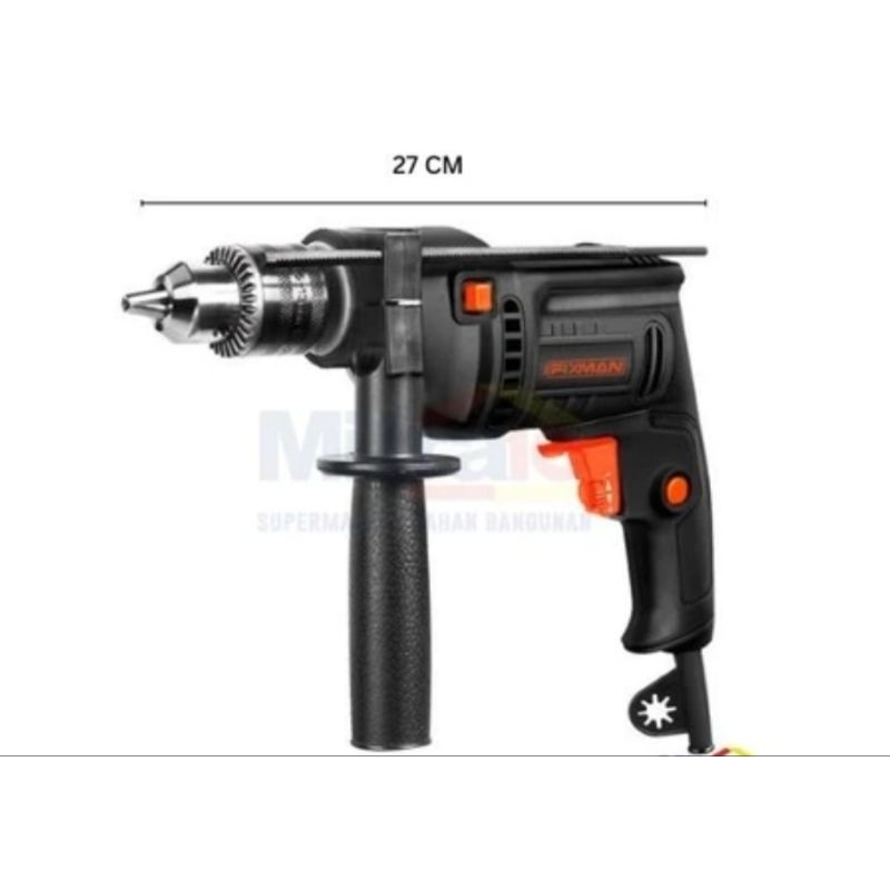 Fixman Mesin Bor FM104550 13MM 500W Hitam
