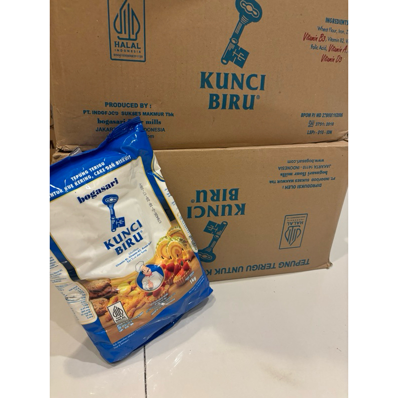

TEPUNG TERIGU BOGASARI KUNCI BIRU PREMIUM 1kg DOS
