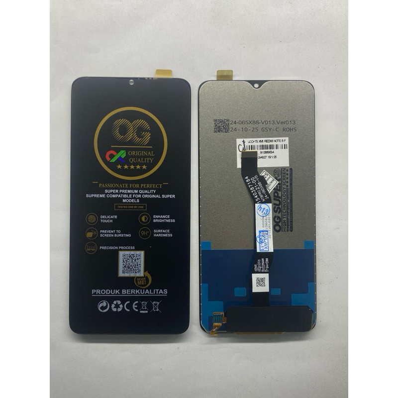 LCD XIOMI REDMI NOT 8 PRO ORIGINAL OG SUPER
