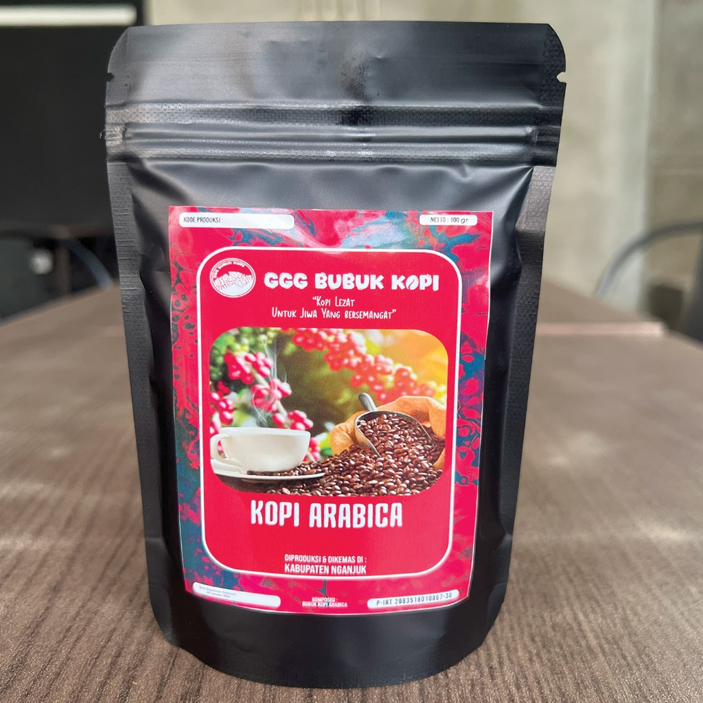 

Kopi Bubuk Arabika Fresh Asli isi 100gr Rasa Mantap Premium