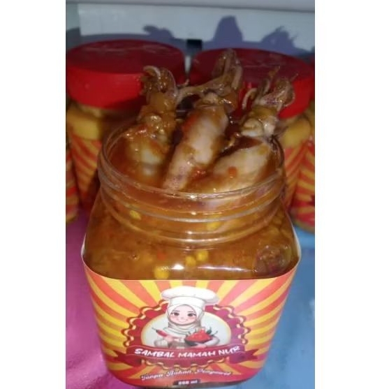 

SAMBAL BAWANG CUMI ASIN TELOR KLOMOH MAMA NUR