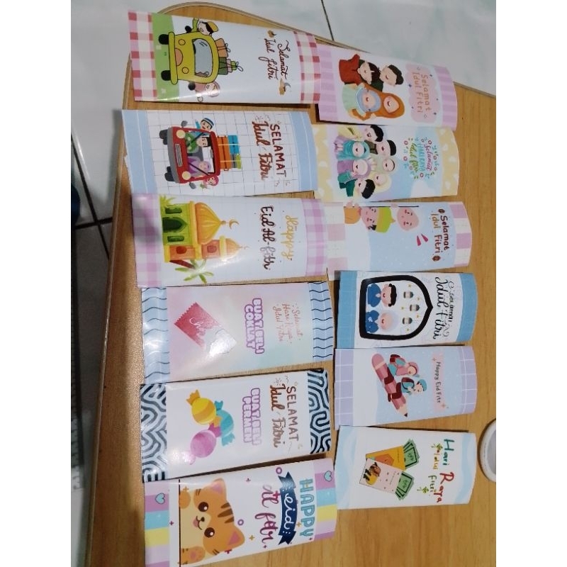 

Amplop bentuk permen 1 paket isi 10pcs harga 4000