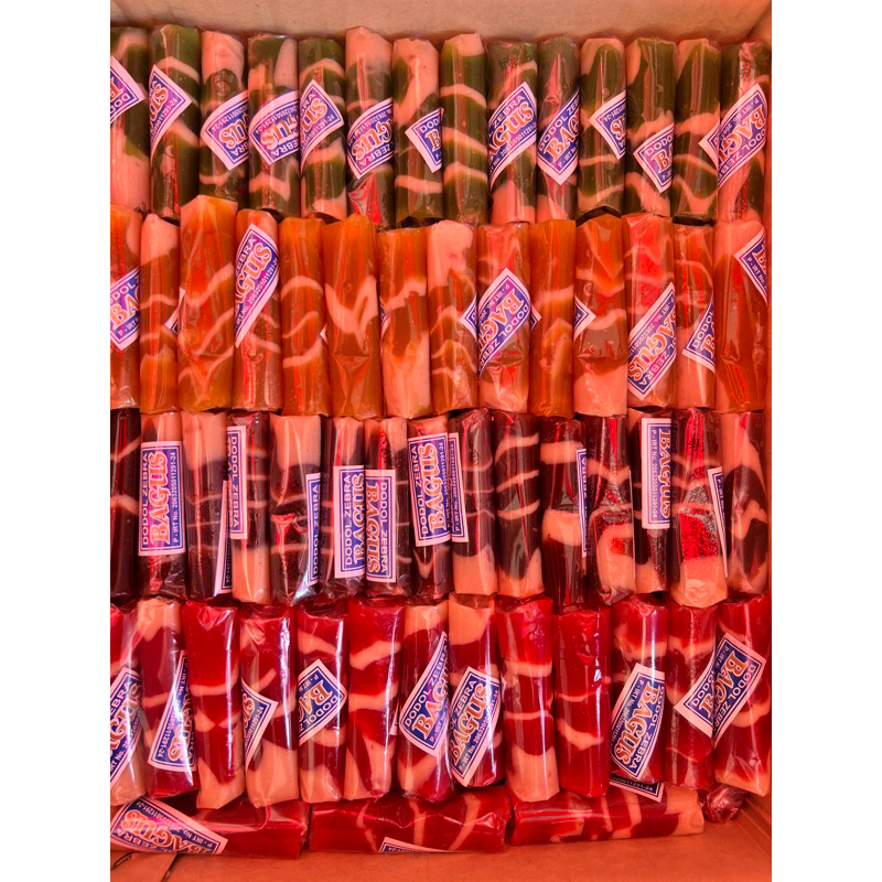 

DODOL ZEBRA WARNA WARNI 1 KG