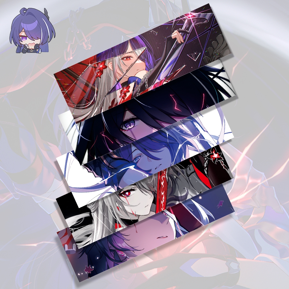 

Stiker Slap Acheron Honkai Star Rail - Sticker Vinyl Waterproof - Sticker Anime Slap Acheron hsr