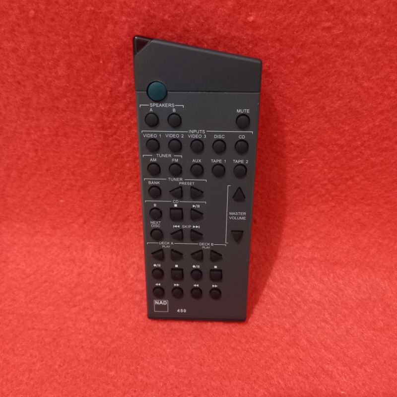 Remote CD TAPE DECK NAD 450 Original Asli .