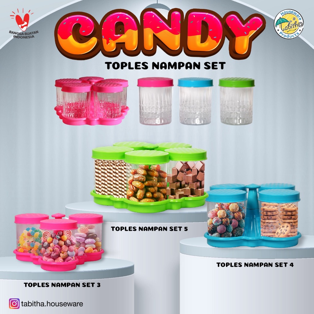 TOPLES PLASTIK SET NAMPAN MURAH MERIAH / 3 SET / 4 SET / 5 SET  TOPLES NAMPAN