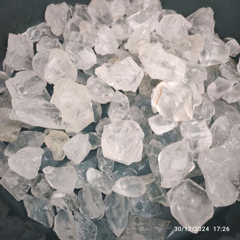 Kristal Kinyang Air bahan cincin berat 1kg, barang super jernih