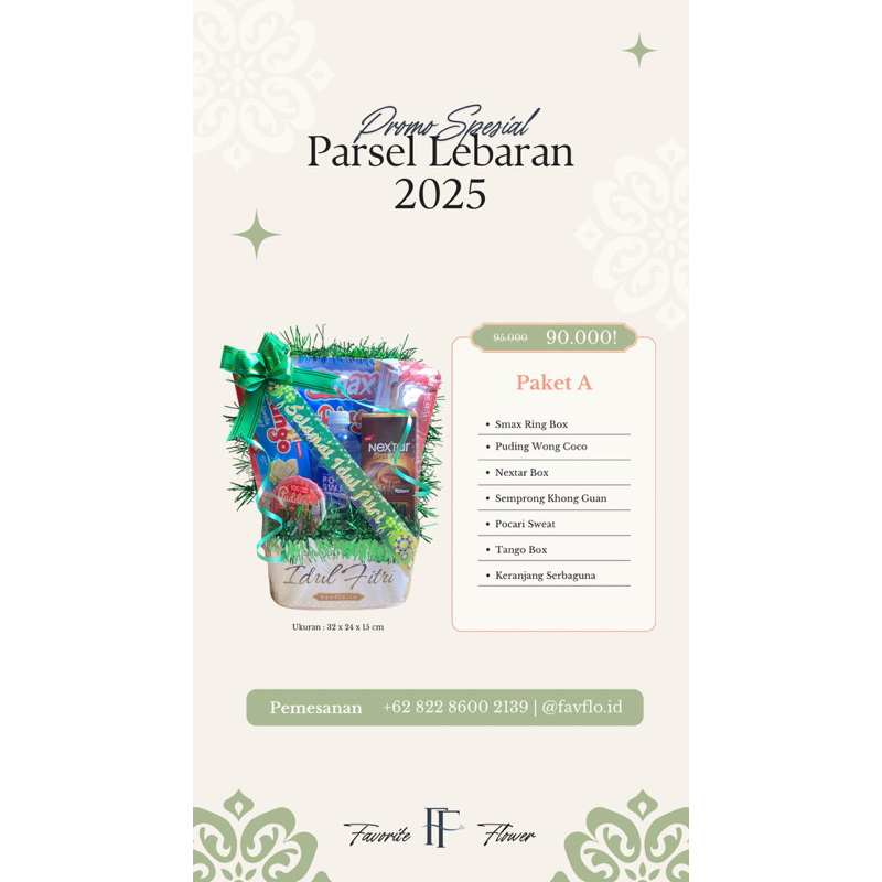 

Parsel Hemat Paket A