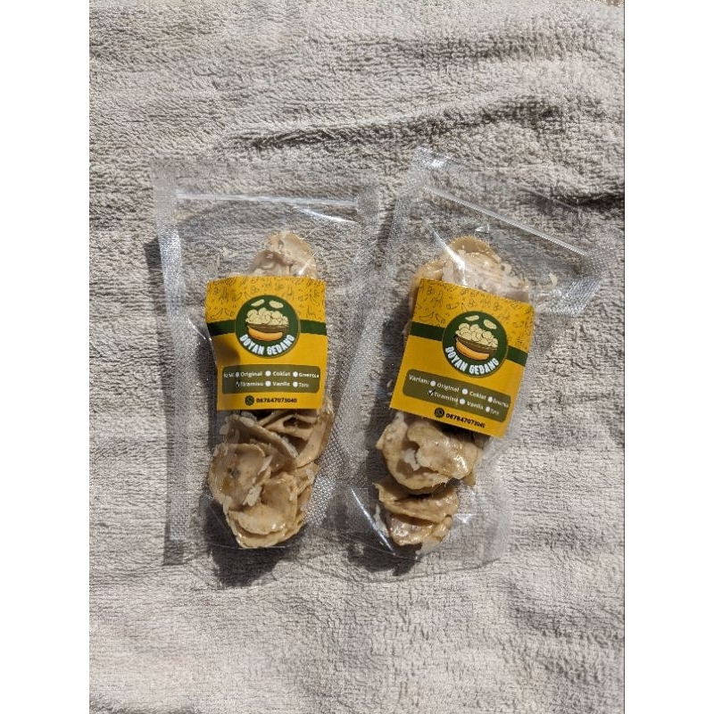 

KRIPIK PISANG LUMER TIRAMISU|DOYAN GEDANG