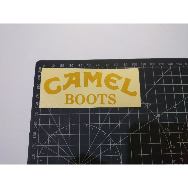 

stiker camel boots