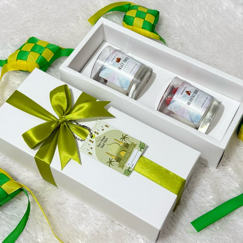 

Promo 7.7 Hampers Idul Fitri Lilin Aromaterapi - Souvenir Lebaran Reed Diffuser - Kado Lebaran -