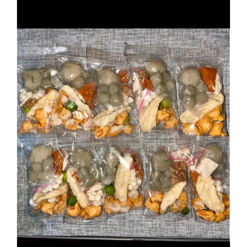 

PAKET HEMAT BASO ACI AYAM SUIR PEDAS ISI 10 PCS