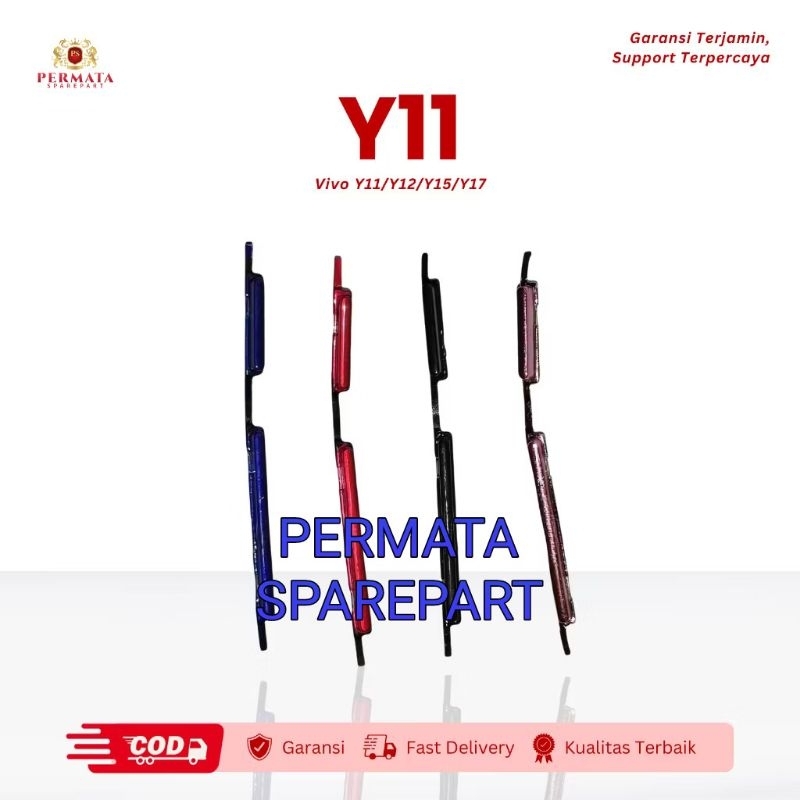 TOMBOL ON OFF + VOLUME VIVO Y11 | VIVO Y12 | VIVO Y15 | VIVO Y17 | TOMBOL ON OFF | TOMBOL POWER | TO