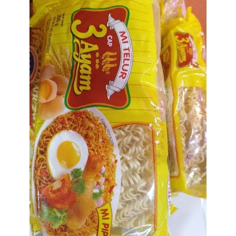 

mie telor cap 3 ayam