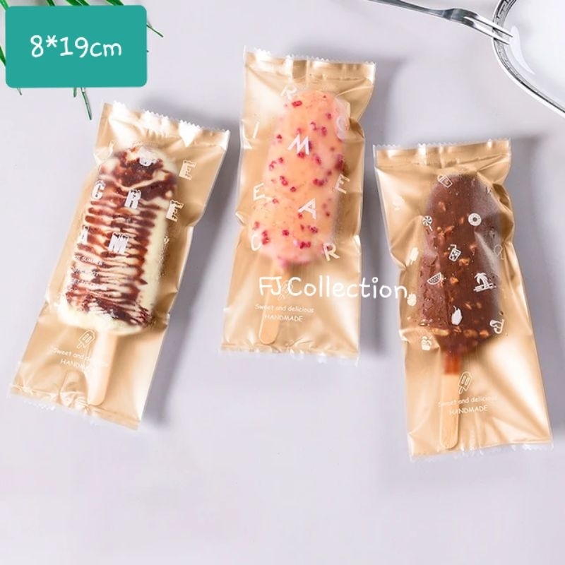 

Plastik Biskuit Cookies Permen Uk. 8x19cm Sealing Bag