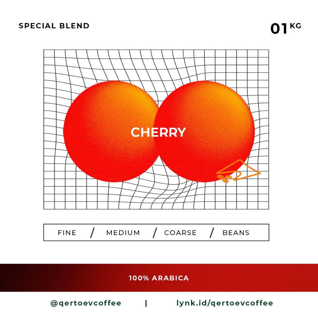 

Kopi House Blend Cherry Espresso 100% Arabica Premium