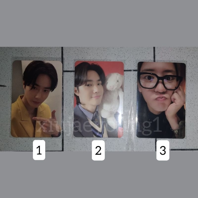 [READY][BACA DESKRIPSI SEBELUM MEMBELI] PHOTOCARD EXO OFFICIAL SUHO CHANYEOL ACEKIT WELKIT 2020 SEAS