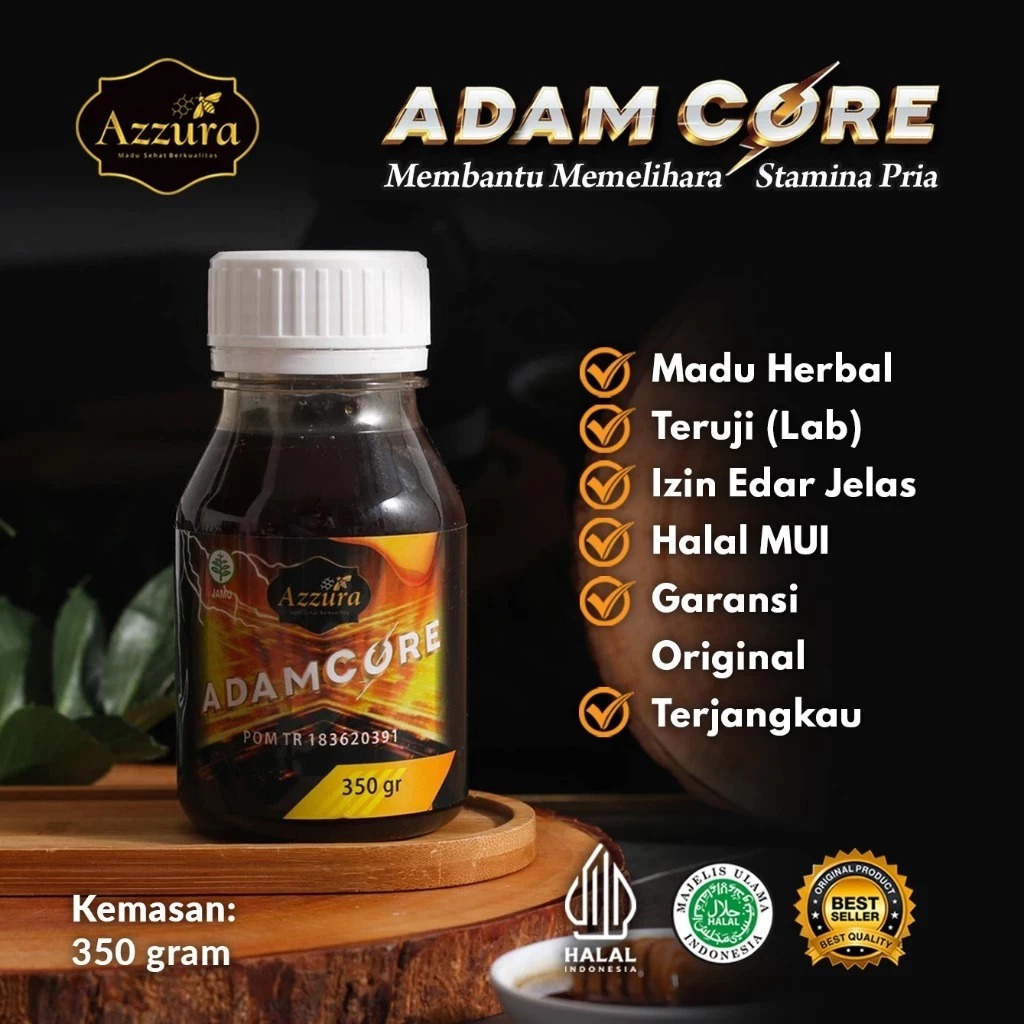 

Madu Azzura - Madu Adam Core Madu Herbal Stamina Pria Tahan Lama 350gr Asli 100%
