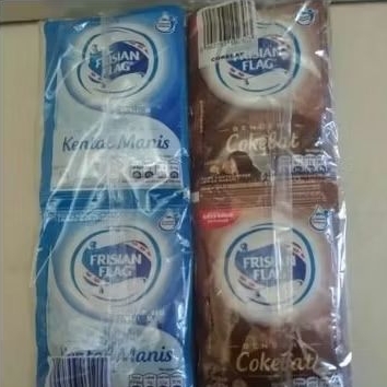 

Susu kental manis sachet Frisian flag isi 40 gr x 6 sachet