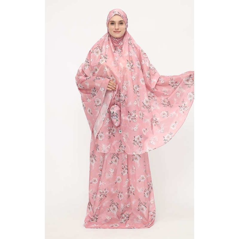 Tatuis - Tiara 568 Soraya Tayyibah Travel Mukena Pink / Mukena