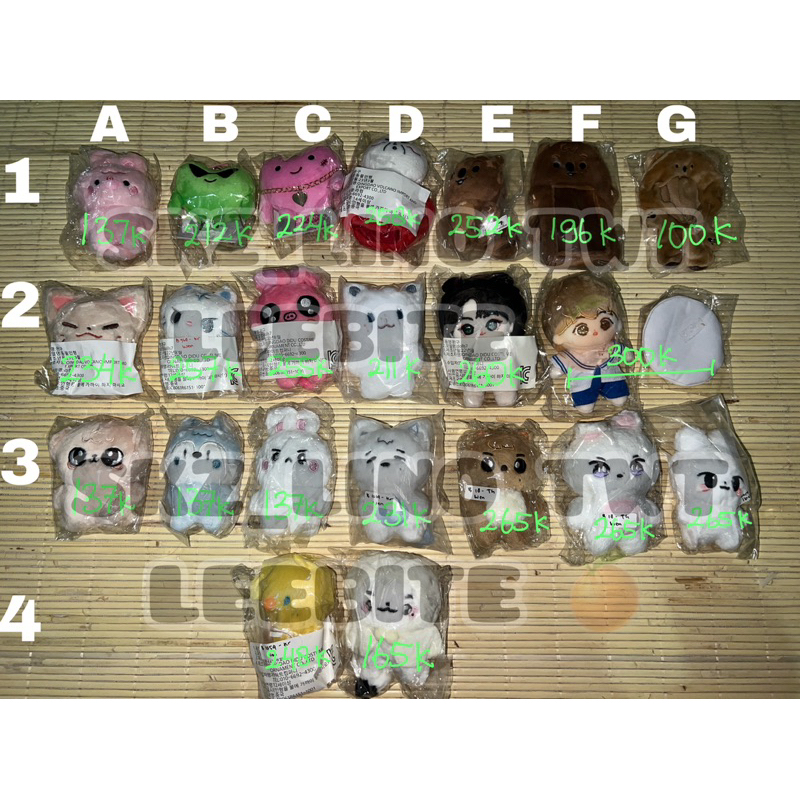 DOLL PLUSH 10CM STRAY KIDS HOLDER DOLL SHWEEP SHW33P