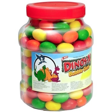 

PERMEN KARET DINOS - X BUBBLE GUM - TOPLES