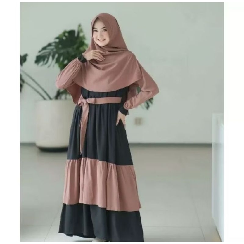 Gamis Amira syar'i set free hijab