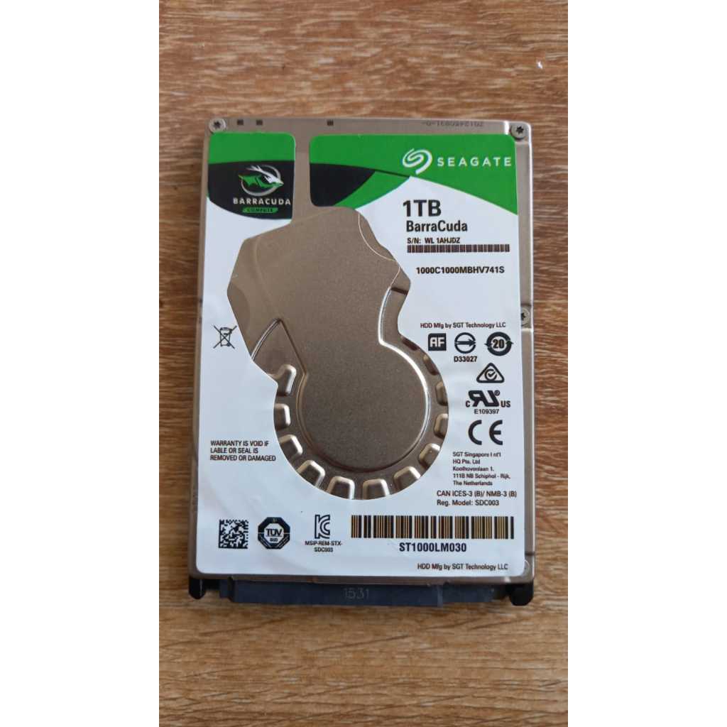 Hardisk NB 1TB / 500GB/ 320GB WD Blue/WD Black / Barracuda Sata 2.5 Baru Promo Hardisk Laptop / PS
