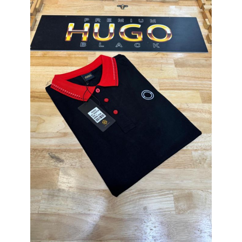 KAOS KRAH PRIA HUGO SELECTION POLOS