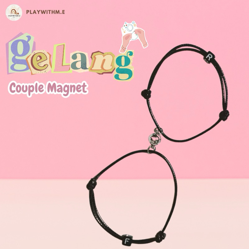 [ COUPLE MAGNET ] Gelang Couple / Gelang Magnet Couple Costume