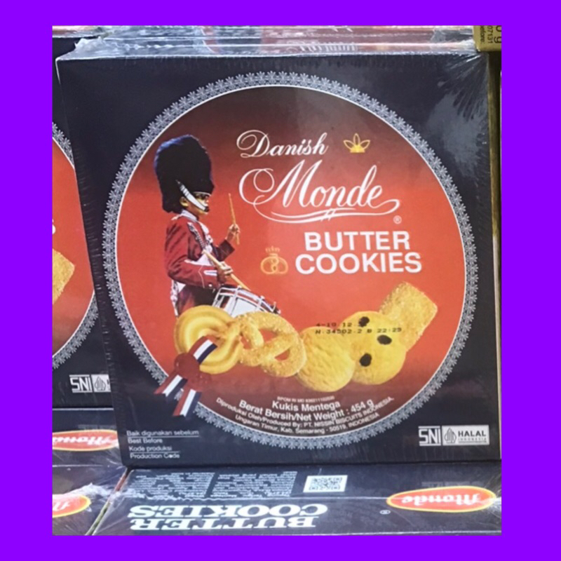 

MONDE BISCUITS BUTTER COOKIES 454GR