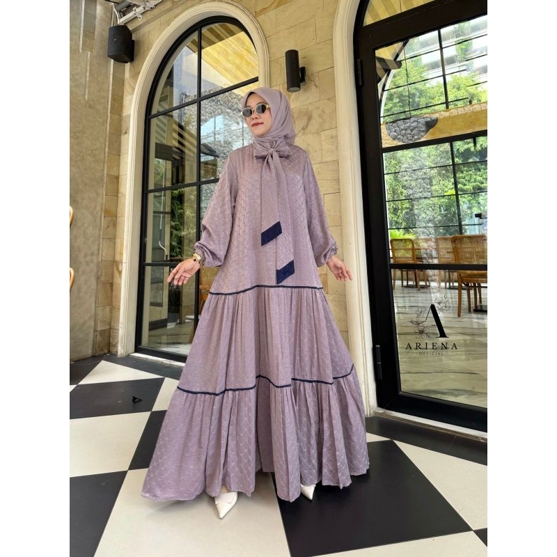 RAYA SERIES 10 GAMIS SYAR'I ORI WUDHU FRIENDLY SIMPLE ELEGANT ADEM MEWAH