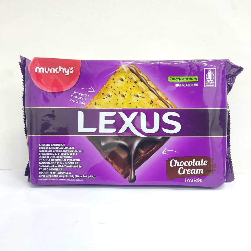 

MUNCHYS LEXUS CHOCOLATE CREAM 190G