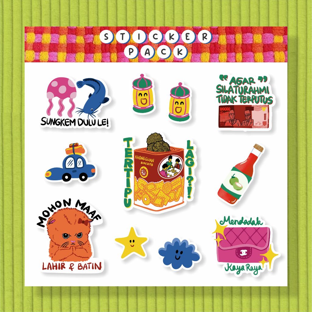 

Sticker pack ramadhan & lebaran edition by yeele