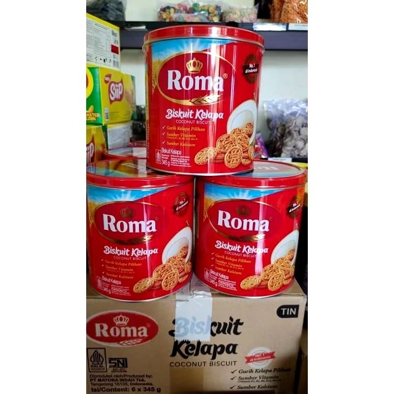 

Roma kelapa kaleng dan lain