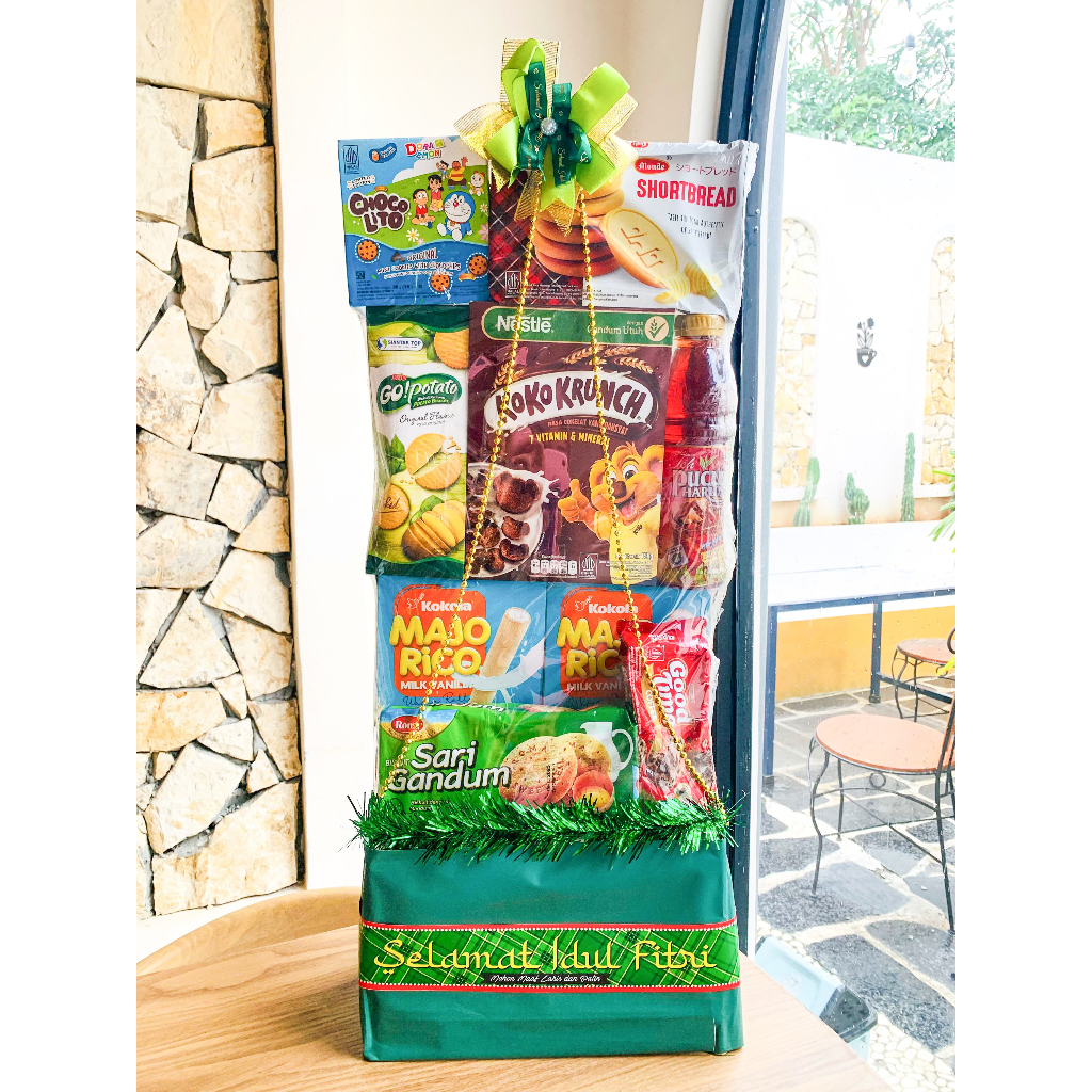 

Parcel Hari Raya27/Hampers/Custom Parcel/Nestle Shortbread/Koko Crunch/Go potato/Majo Rico/Sari Gandum