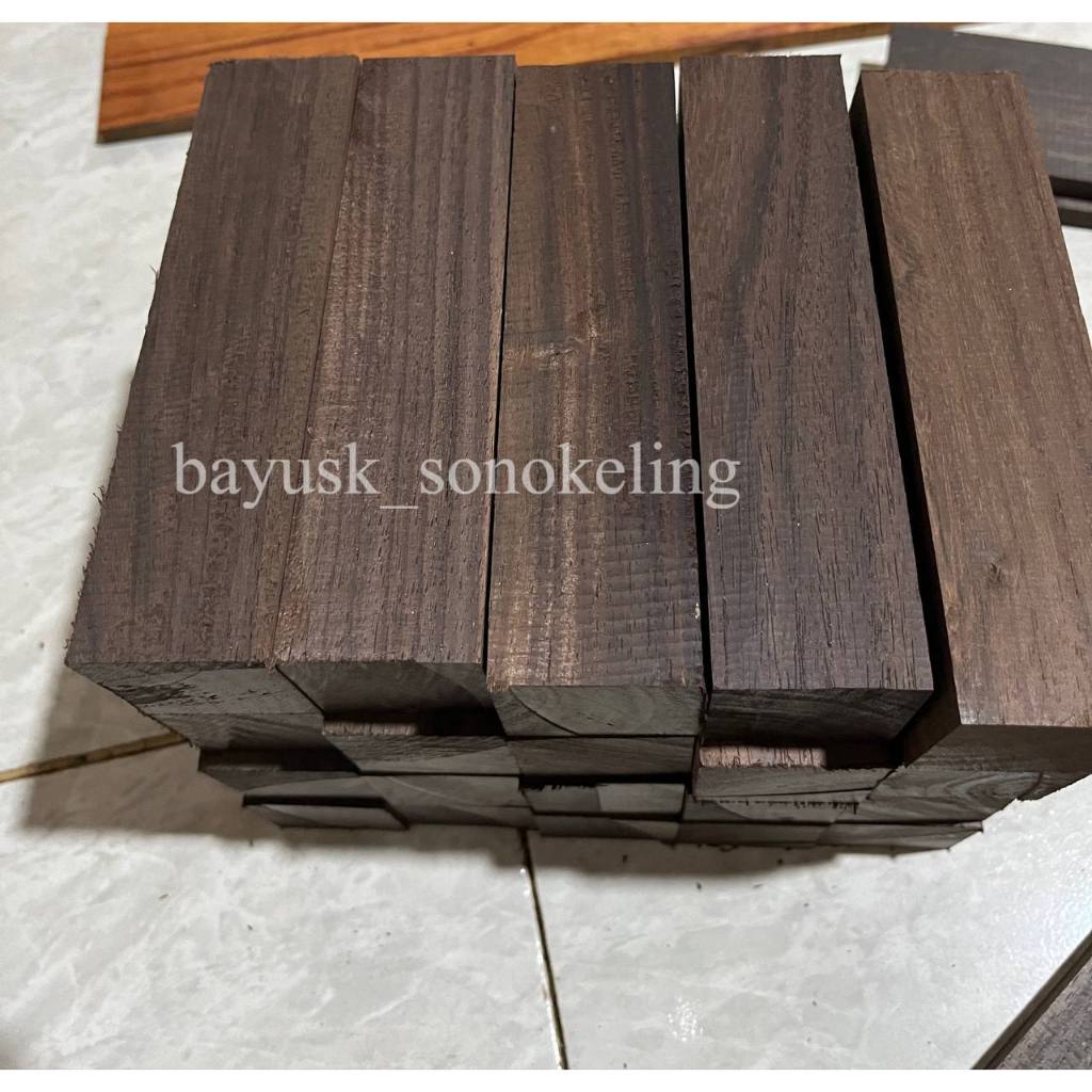 Balok kayu sonokeling full galih ukuran