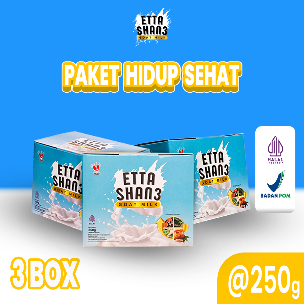 

ETTA SHANE SUSU KAMBING ALAMI SOLUSI ASAM LAMBUNG,NYERI SENDI,ASAM URAT & DIABETES