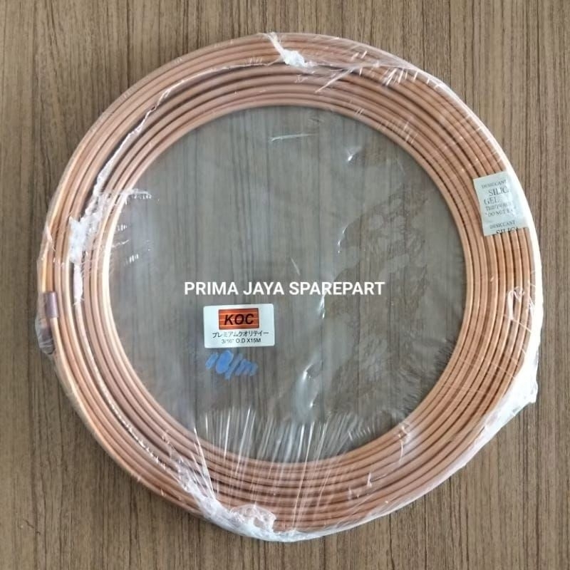 Pipa Kapiler 3/16 Pipa Tembaga AC 3/16 harga per Meter