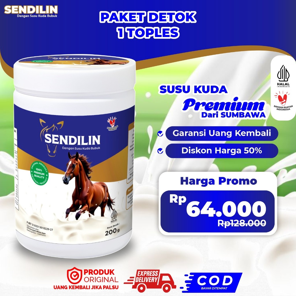 

SUSU KUDA LIAR SUMBAWA SENDILIN PLUS HERBAL SINERGI