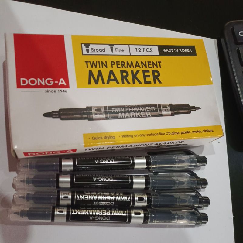 

twin permanet marker Dong-A sipdol 2 mata