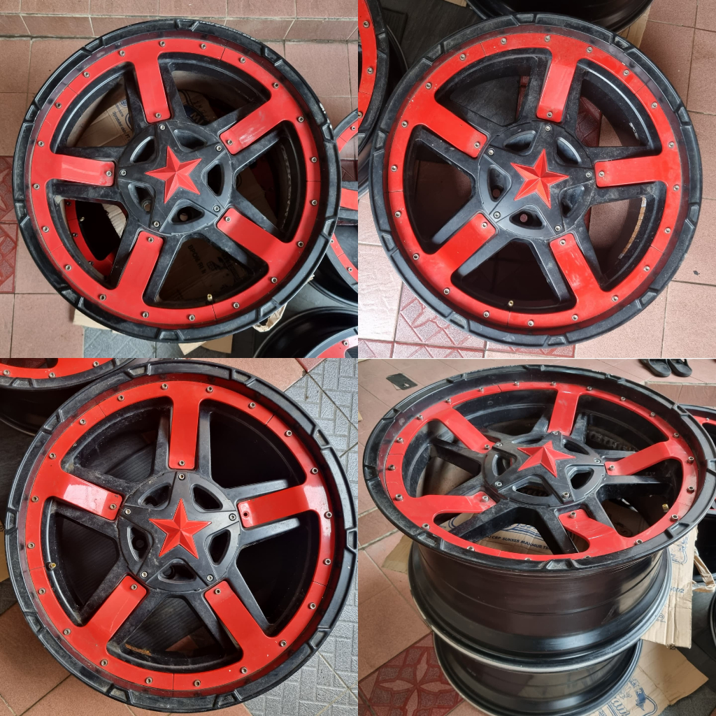 Velg KMC XD R20 PCD 6 x 139 ET 20 Lebar 9.5 Fortuner Pajero