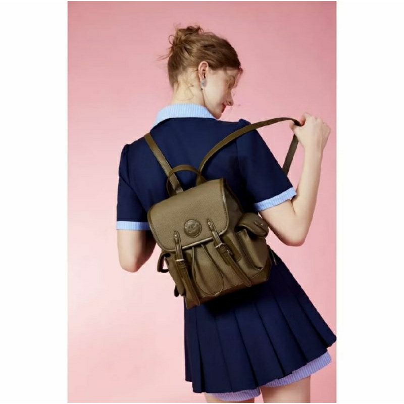 Jims Honey Misa Backpack Tas Ransel Tas Punggung Wanita Cewek Tas Kuliah Kerja Kantor Import Murah