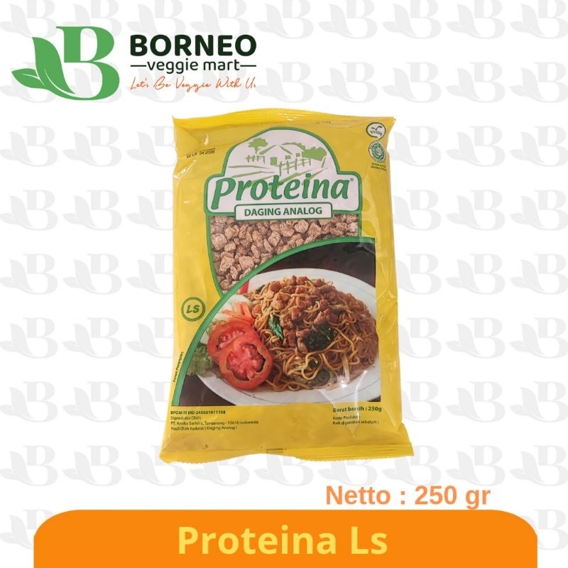 

Proteina Ls 250gr | Proteina Sedang | Daging Analog