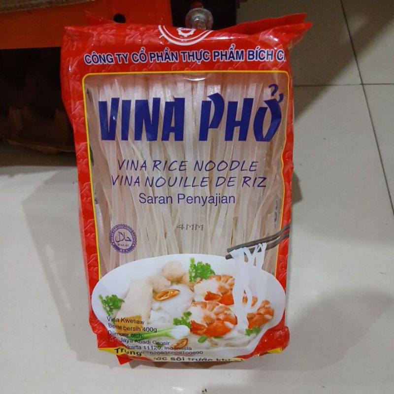 

Vina pho vina rice noodle 400 gram