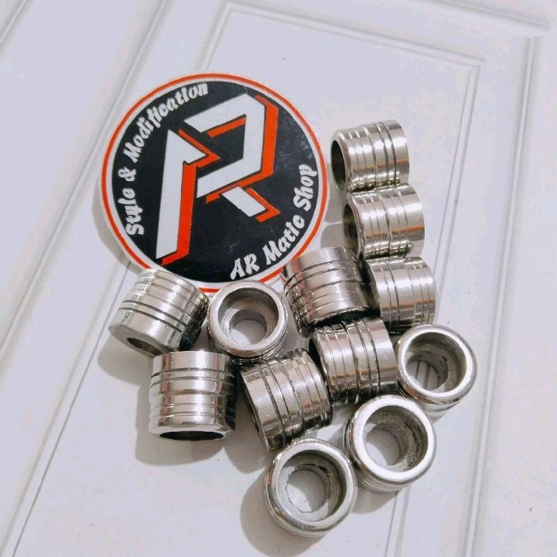 BOSH RING STAINLESS BAUT 12 BAUT M 8 - PANJANG 16mm LEBAR 19mm