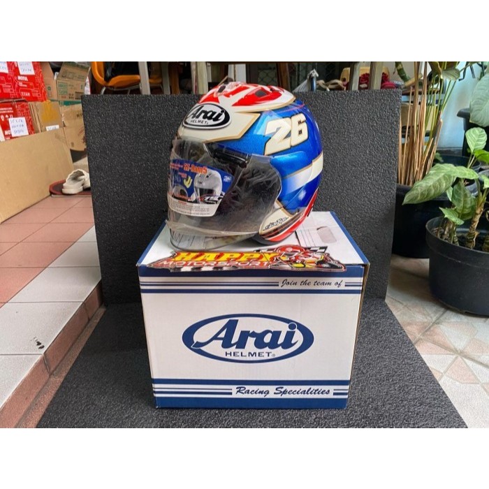 HELM HALF FACE ARAI SZ-RAM5 PEDROSA SAMURAI