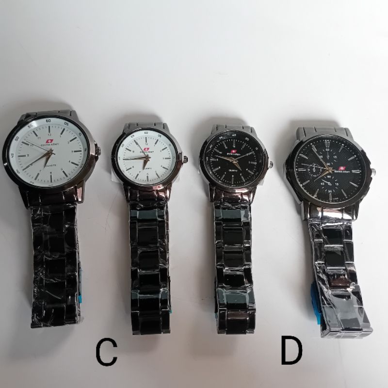 Jam tangan couple ALBA rantai pria wanita pasangan premium