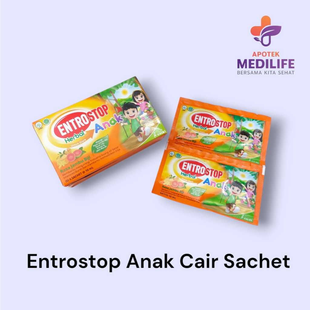 Entrostop Anak Cair Sachet